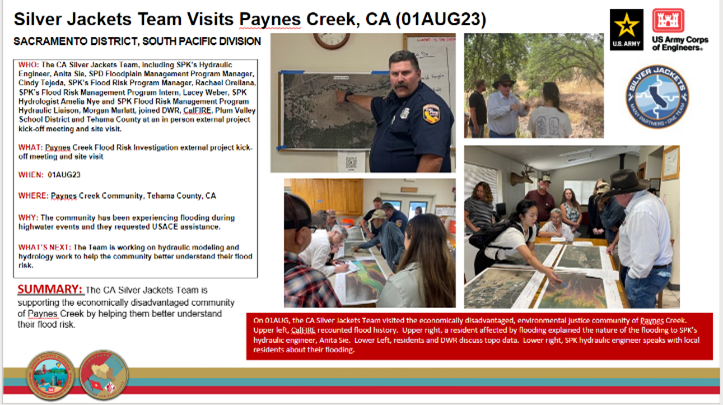 Paynes Creek H&H Study slide