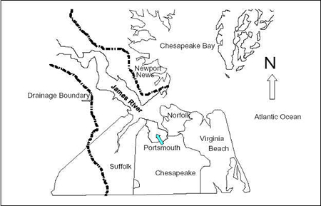 James River 5 City Area