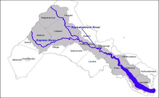 The Rappahanock and Rapidan Rivers
