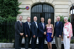 Photo of U.S. attendees at IGC meeting.