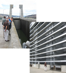 Photos of New Gate at the John Day Lock and Dam