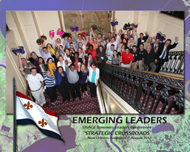 Photo of Emerging Leaders at the 2011 training course.