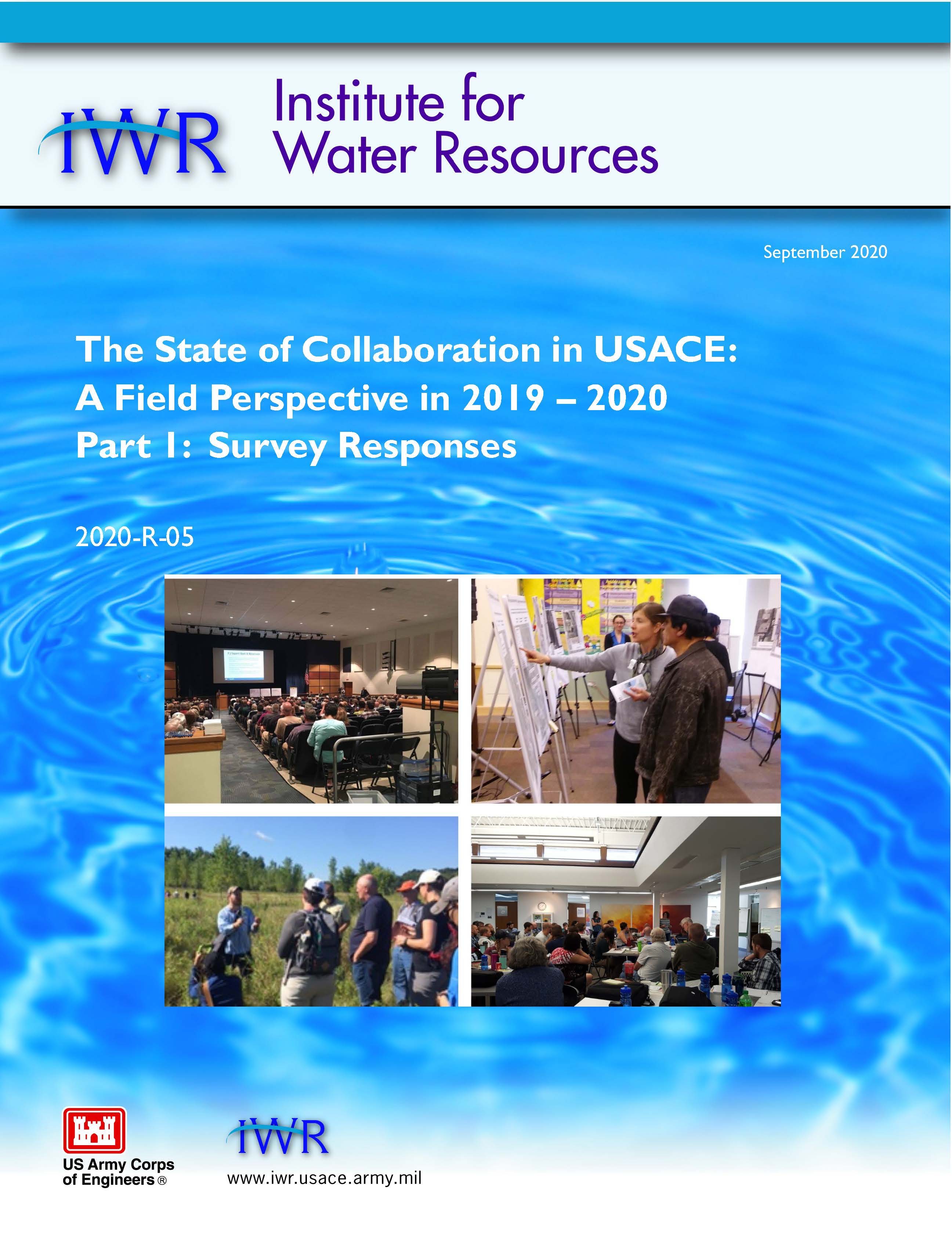 Cover of the State of Collaboration in USACE: A Field Perspective in 2019-2020