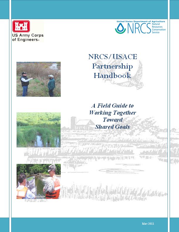 Cover of the USACE/NRCS Partnership Handbook