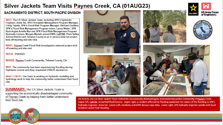 Paynes Creek H&H Study slide Paynes Creek H&H Study slide