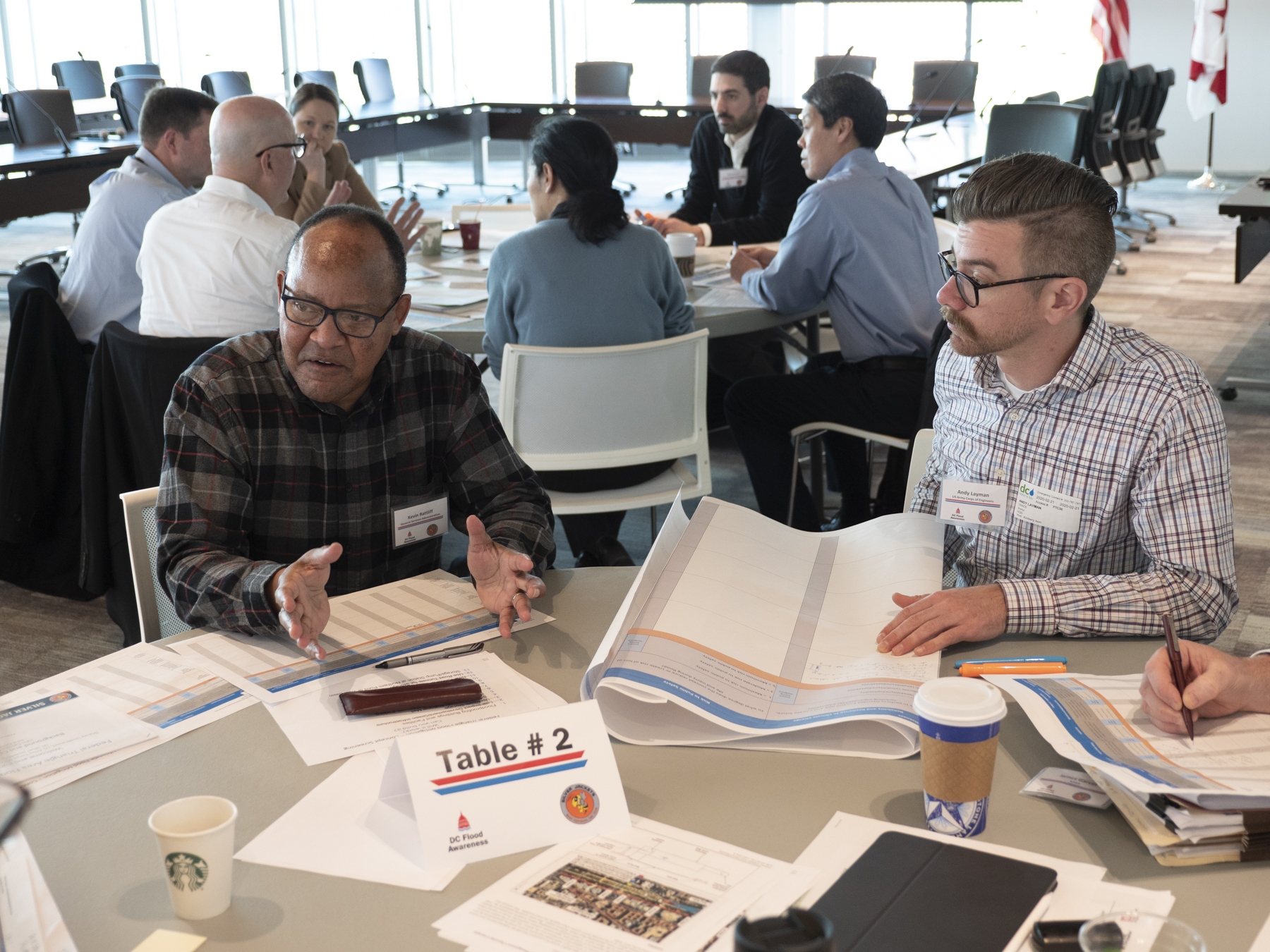 Photograph of the Federal Triangle Charrette from February 21, 2020 Photograph of the Federal Triangle Charrette from February 21, 2020