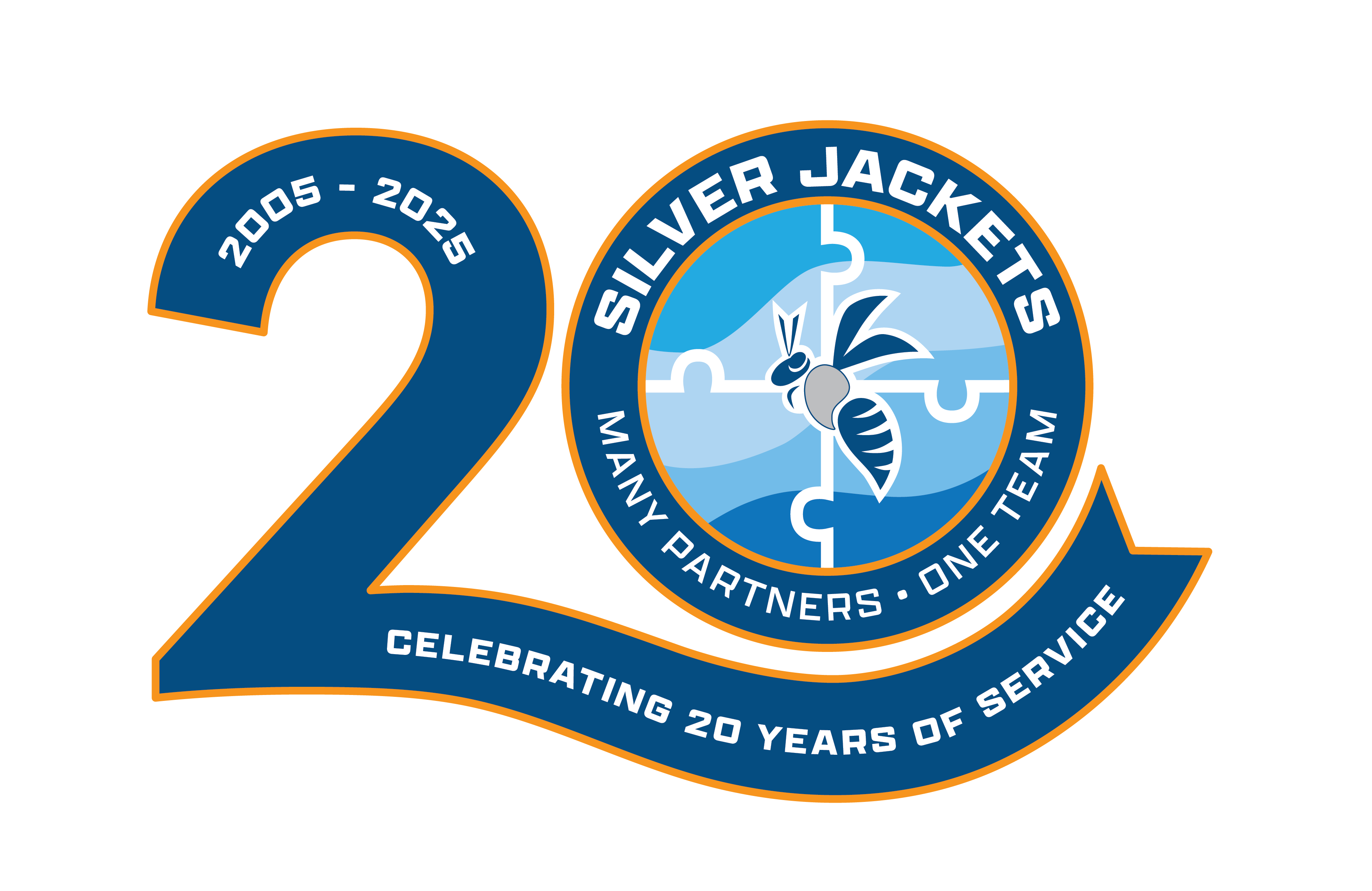 Silver Jackets 20th Anniversary Logo