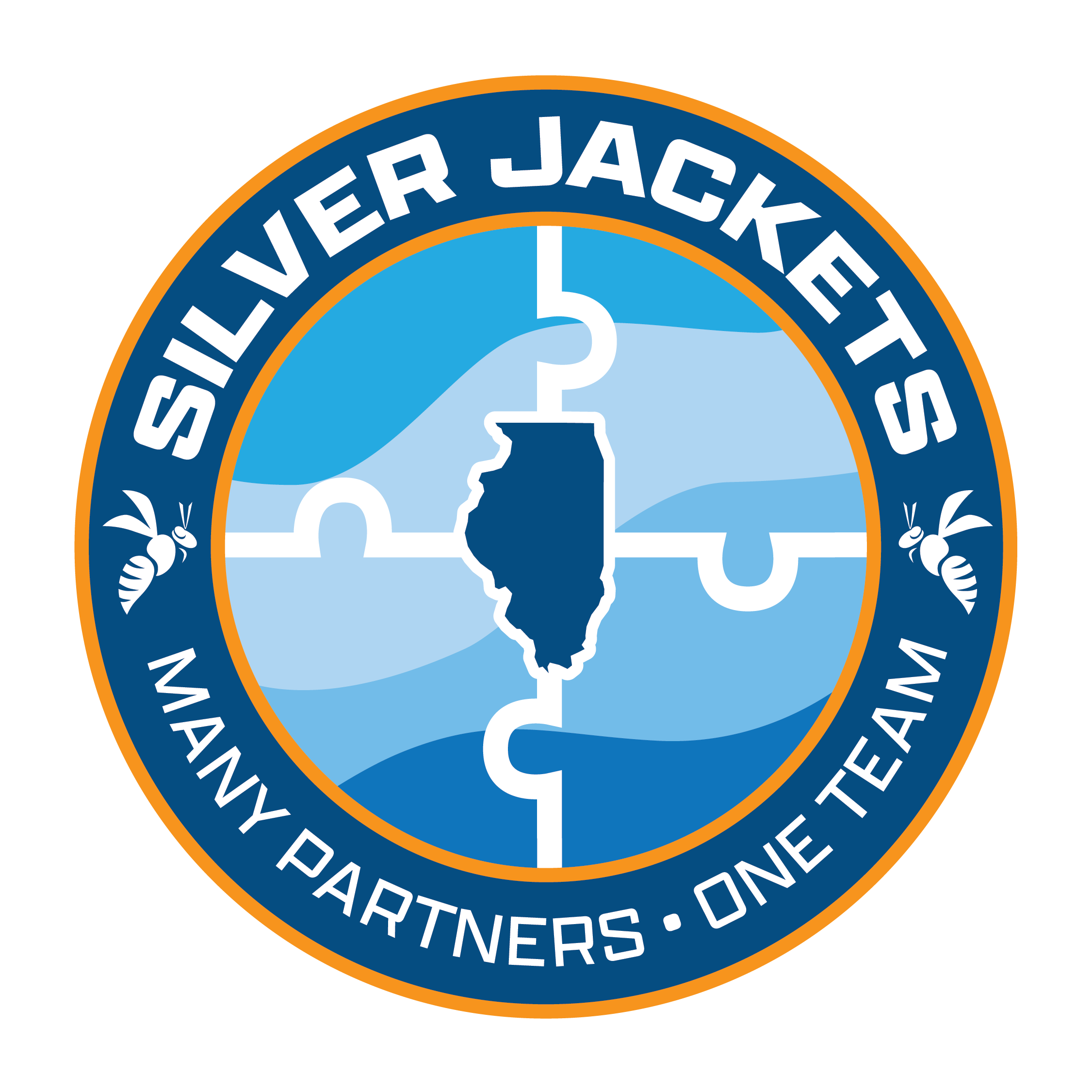 Illinois Silver Jackets logo