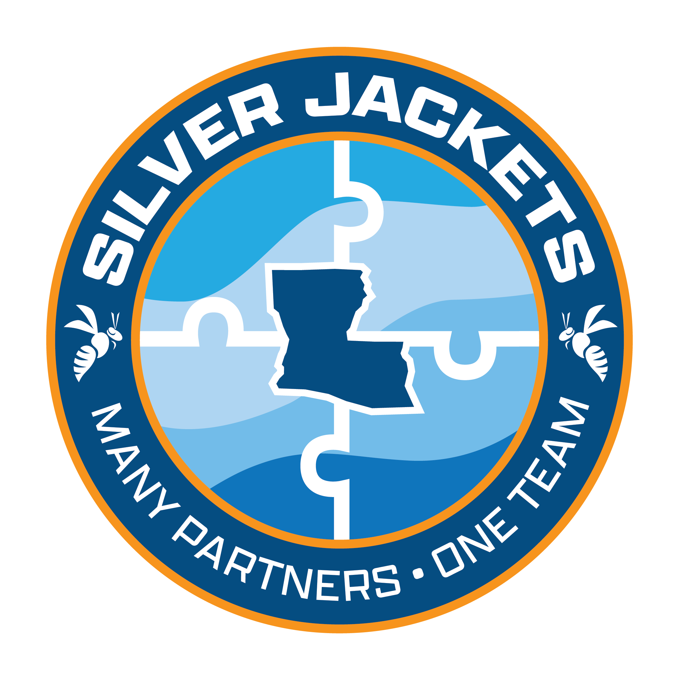 Louisiana Silver Jackets logo