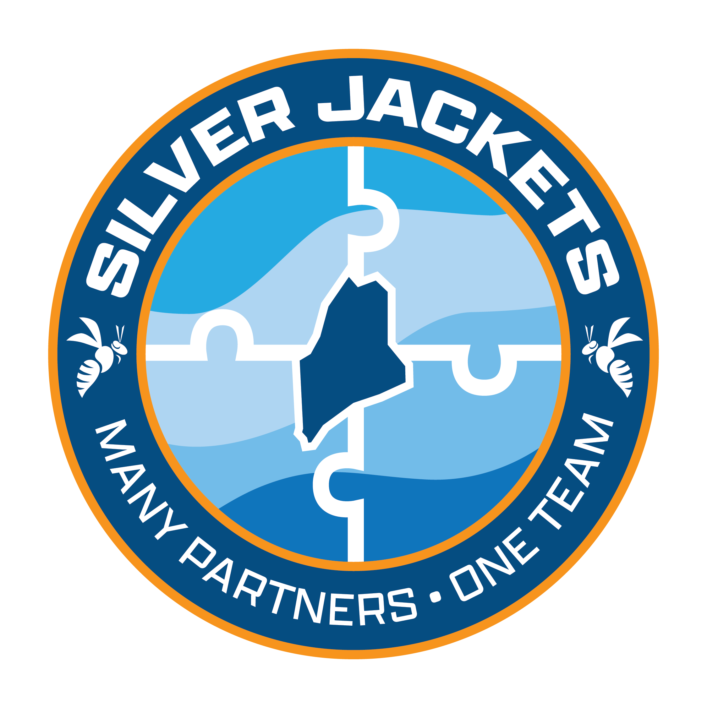 Maine Silver Jackets logo