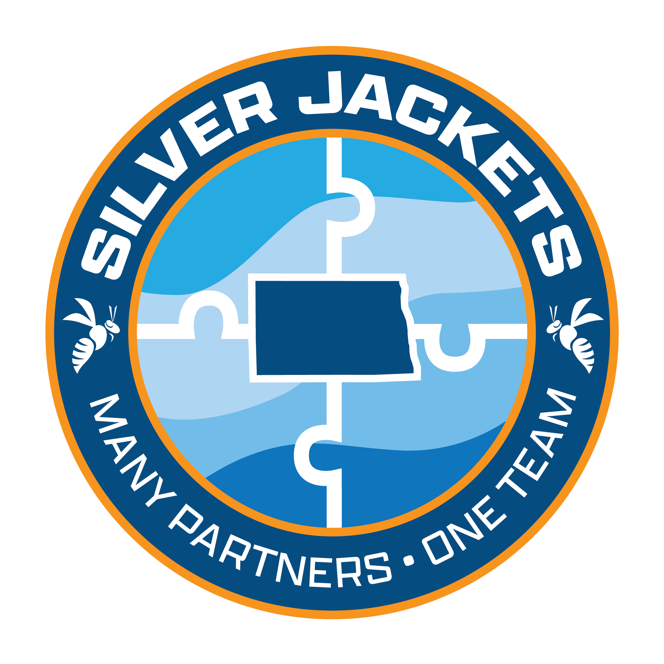 North Dakota Silver Jackets logo