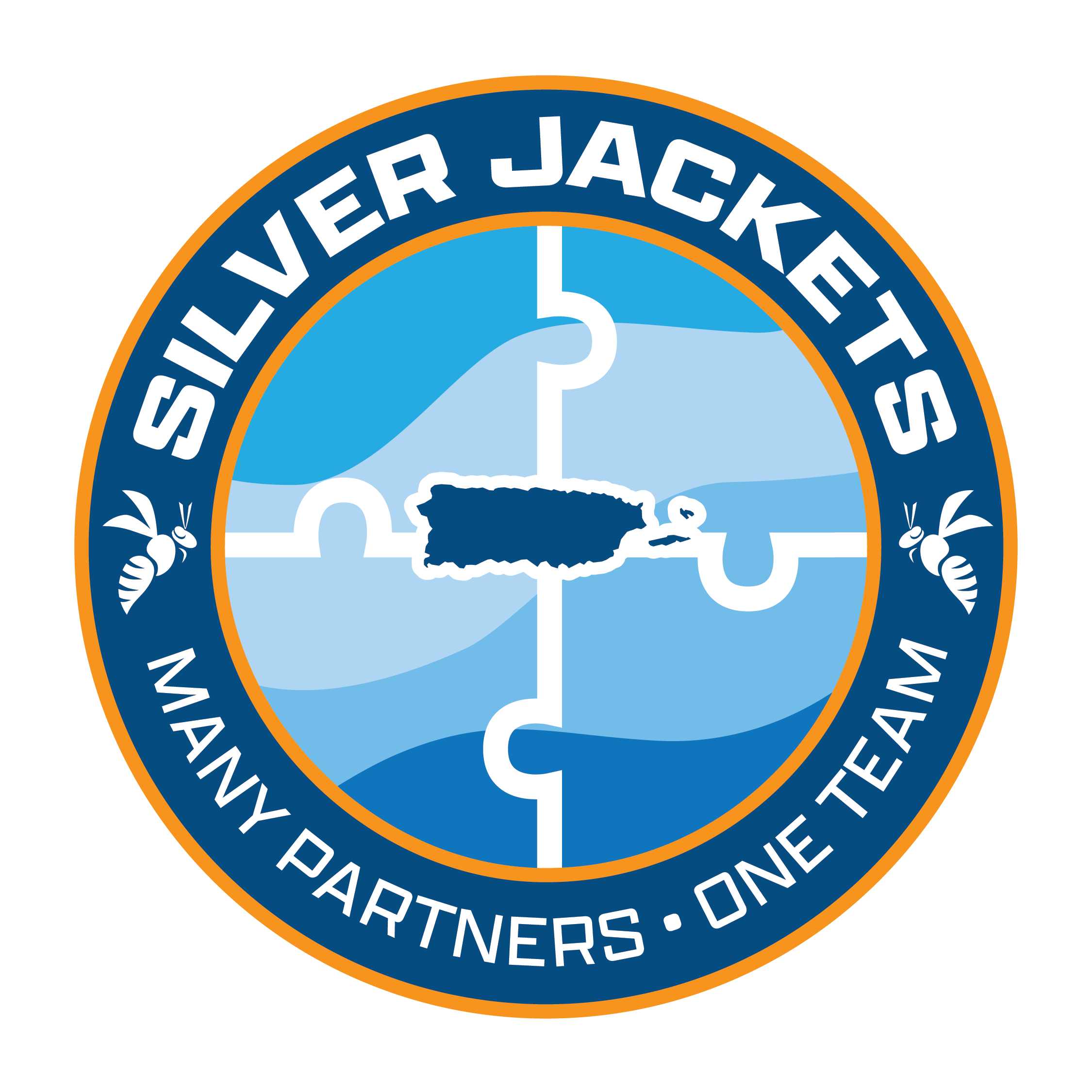 Puerto Rico Silver Jackets logo