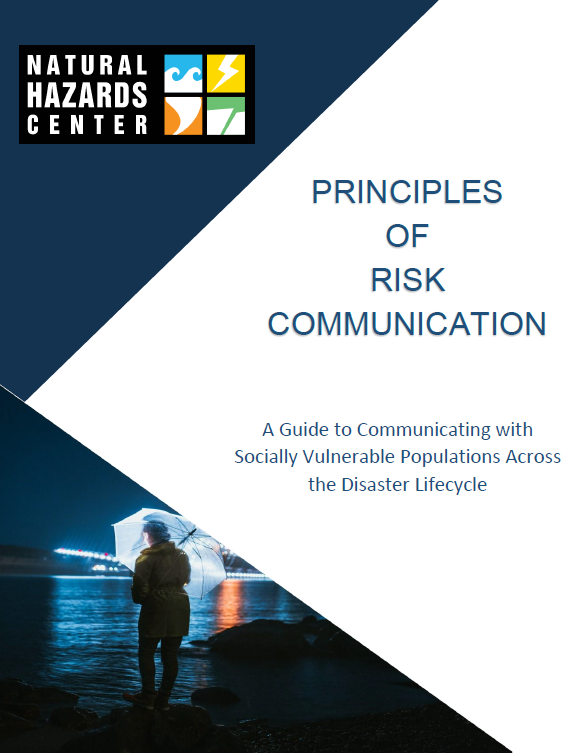Principles of Risk Communication Guide cover